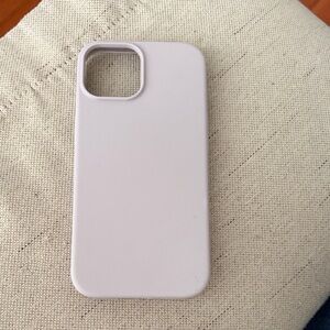 Elegant magnetic violet iPhone 13 Case ( wireless charging)